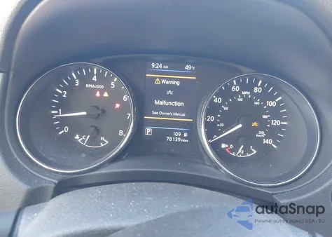 2020 Nissan Rogue Sl Intelligent Awd z USA, uszkodzony, nr VIN 5N1AT2MV8LC702109